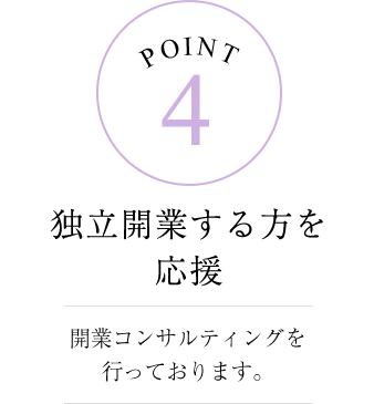 独立開業する方を応援！開業コンサルティングを行っております。